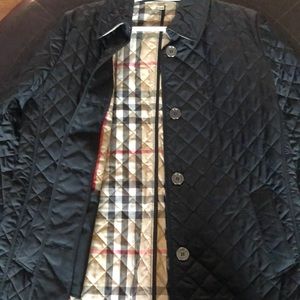Classic Burberry Brit Quilt jacket/coat